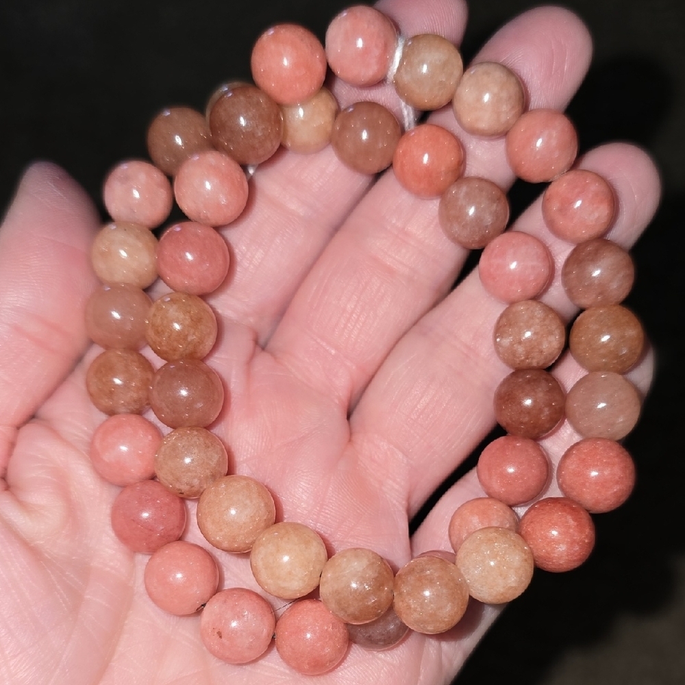 10mm Sunstone Bracelet